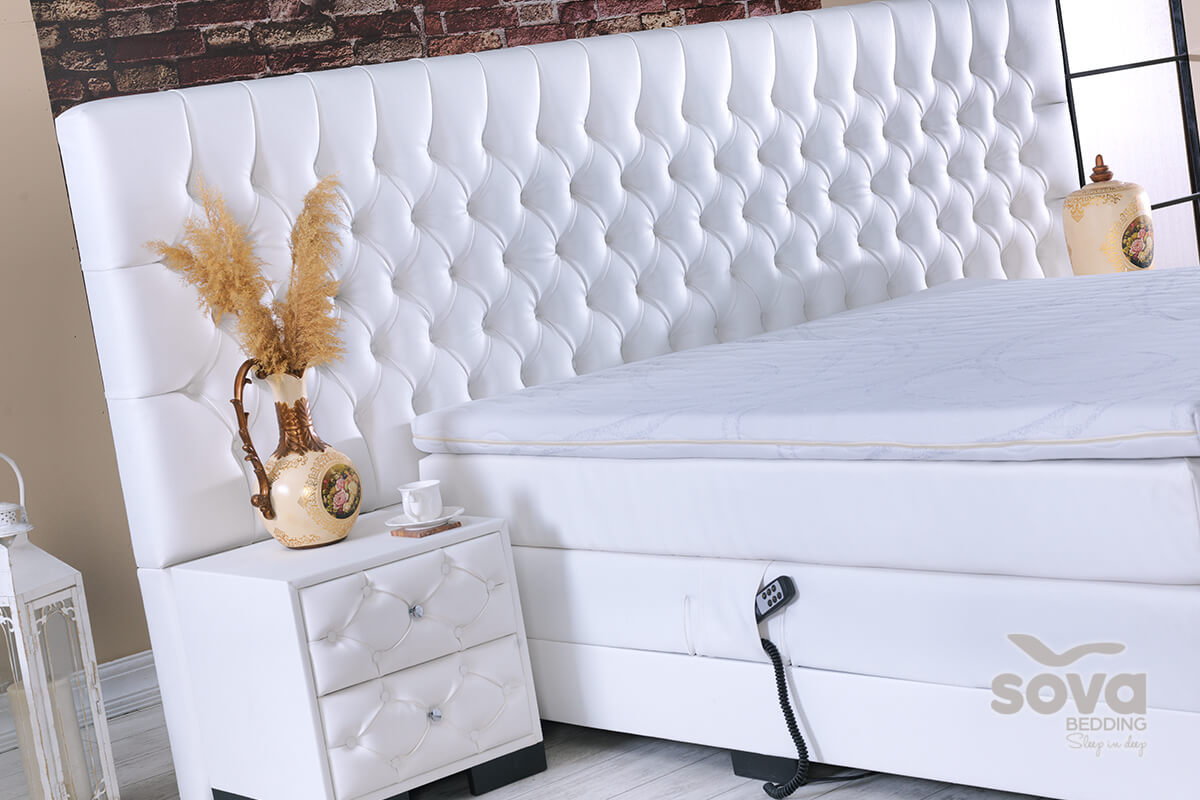 CRYSTAL TV Sova Bedding ® Elektirikli Hareketli Yatak ve Bazalar